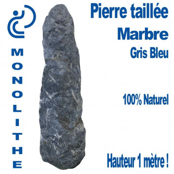 Monolithe Marbre Gris Bleu COSTA
