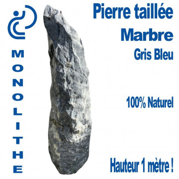 Monolithe Marbre Gris Bleu COSTA