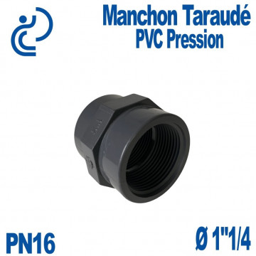 Manchon Taraudé PVC Pression Ø1"1/4 PN16