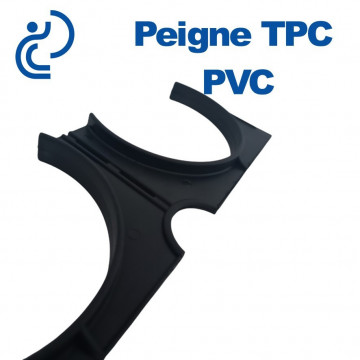 PEIGNE PVC/TPC SIMPLE 1X3 DIAMÈTRE 110