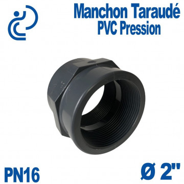 Manchon Taraudé PVC Pression Ø2" PN16