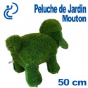 Peluche de Jardin Modèle Mouton 50cm en Gazon Synthétique