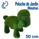 Peluche de Jardin Modèle Mouton 50cm en Gazon Synthétique
