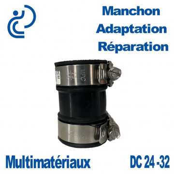 Manchon Adaptation/ Réparation Souple DC 24-32 Multimatériaux