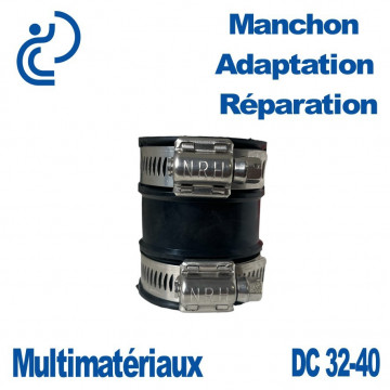 Manchon Adaptation/ Réparation Souple DC 32-40 Multimatériaux