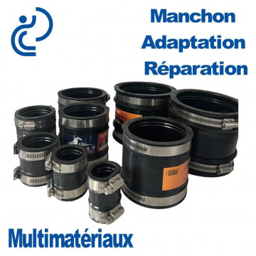 Manchon Adaptation/ Réparation Souple DC 42-50 Multimatériaux