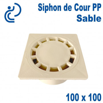 SIPHON DE COUR PP 100x100 Sable