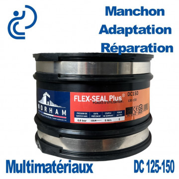Manchon Adaptation/ Réparation Souple DC 125-150 Multimatériaux