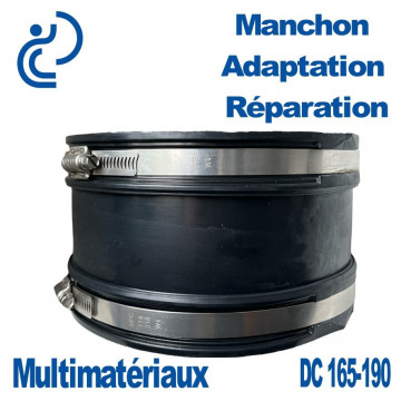 Manchon Adaptation/ Réparation Souple DC 165-190 Multimatériaux