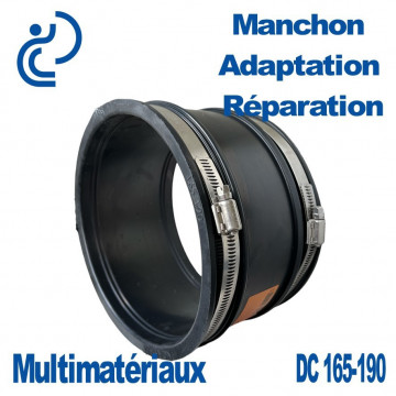 Manchon Adaptation/ Réparation Souple DC 165-190 Multimatériaux