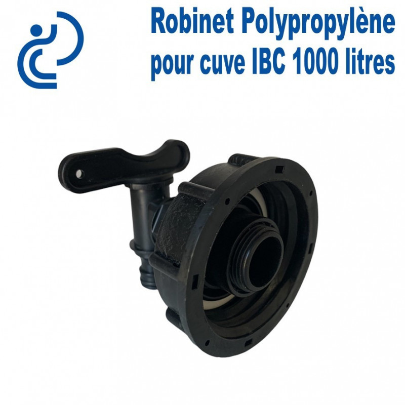 Robinet Polypropylène Pour Cuve IBC 1000L