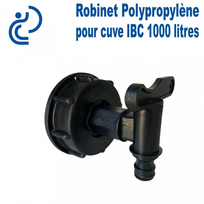 Robinet pour cuve IBC 1000 litres