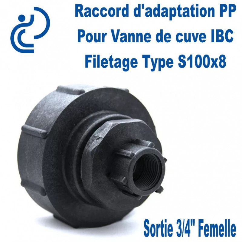 Raccord Cuve 1000L / Femelle 2 - Api-Bourgogne