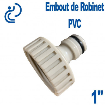 EMBOUT DE ROBINET PVC 1"