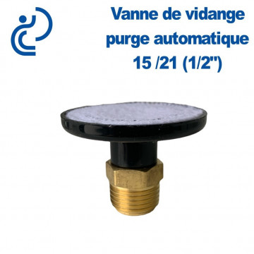 Soupape de Vidange Pour Purge Automatique 1/2" (15/21)