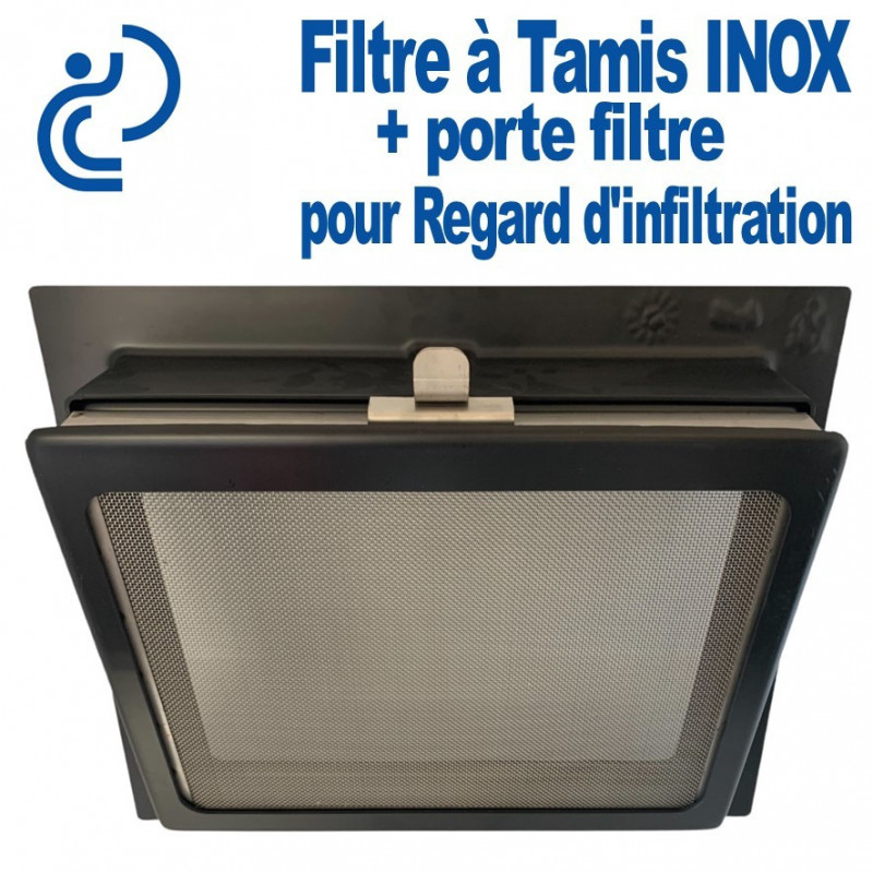 Filtre Tamis Inox Amovible MEAPURE Pour Cuve ou Regard Infiltration