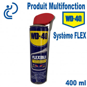 WD40 PROFLEX Lubrifiant Multifonction Spray 400ml + tube flexible