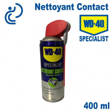 Nettoyant Contact WD40 Spécialist en Spray 400ml