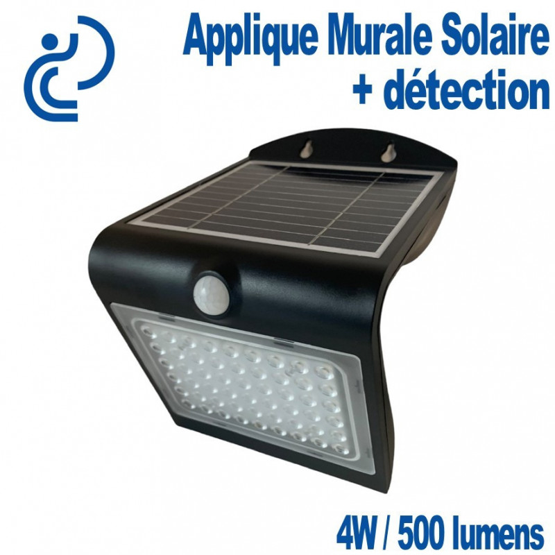 Projecteur solaire autonome LED - détection crépusculaire