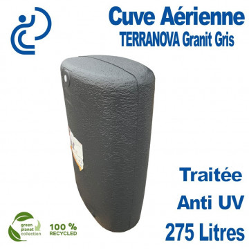 Cuve Aérienne Design TERRANOVA aspect granit gris 275 litres