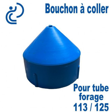 Bouchon A Coller pour tube forage 113/125