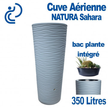 Cuve Aérienne Design NATURA Océan 350 litres + Jardinière