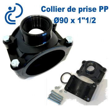 COLLIER DE PRISE PP D90 x 1"1/2
