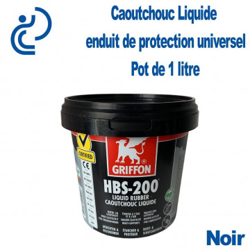 Caoutchouc Liquide de protection étanche HBS-200 Pot de 1 litre