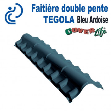 Faitière TEGOLA Bleu Ardoise 1710x450mm