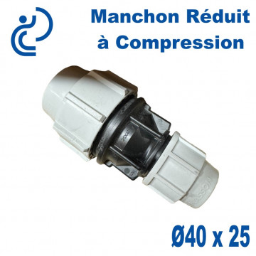 Manchon Réduit à Compression Ø40x25
