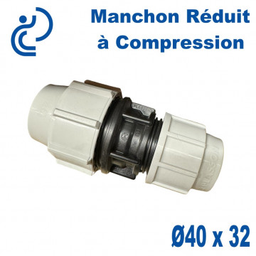 Manchon Réduit à Compression Ø40x32