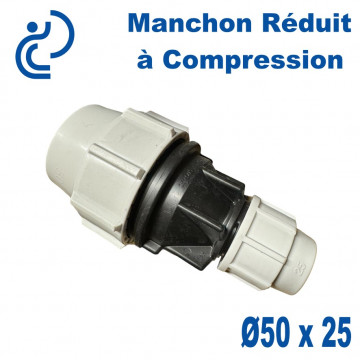 Manchon Réduit à Compression Ø50x25