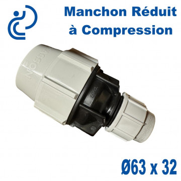 Manchon Réduit à Compression Ø63 x 32