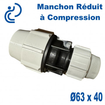 Manchon Réduit à Compression Ø63 x 40