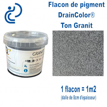 couleur GRANIT pour Béton Coloré Drainant DRAINCOLOR