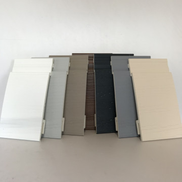 Lame Bardage Gris Clair PVC cellulaire veiné longueur 5ml