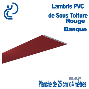 LAMBRIS PVC DE SOUS TOITURE
