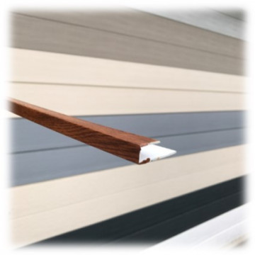 PROFILE DE FINITION U CHENE POUR LAMBRIS longueur de 4ml