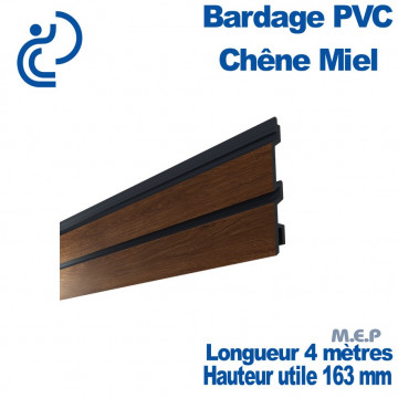 Bardage claircel chêne miel pvc 4ml