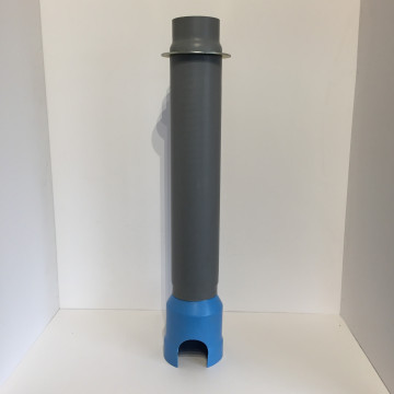 Tube sensass télescopique détectable 680/960 en PVC bleu