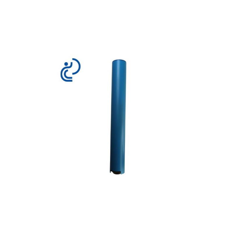 Tube allonge SEM avec support conique 675 mm en PVC bleu
