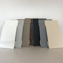 Lame Bardage Anthracite PVC cellulaire veiné longueur 5ml