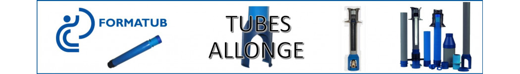 Tubes Allonge PVC