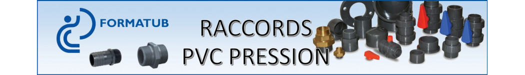 Joints plats EPDM pour' raccords PVC pression